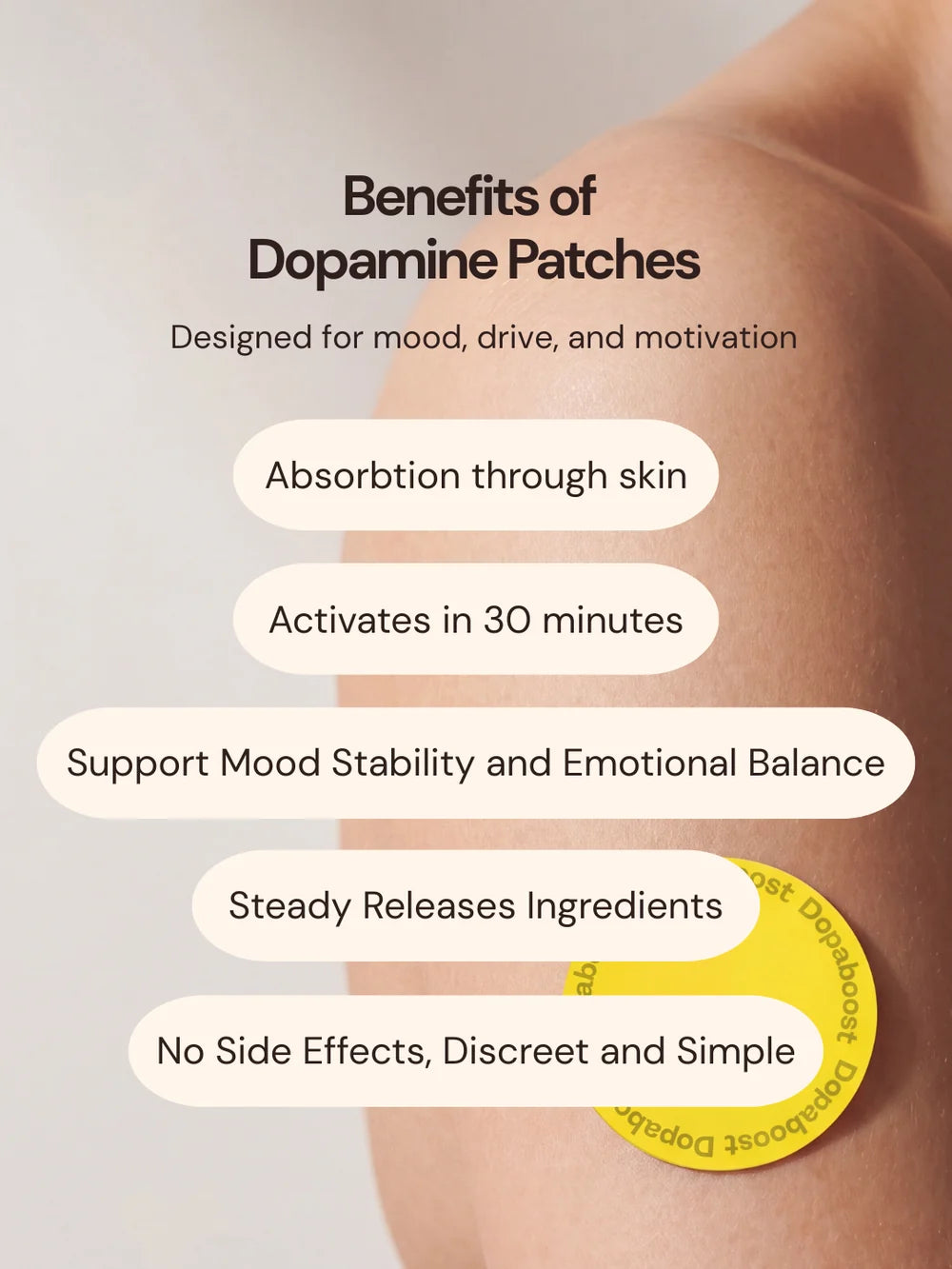 Uplift Patch — Daily Focus & Mood Wearable Patch