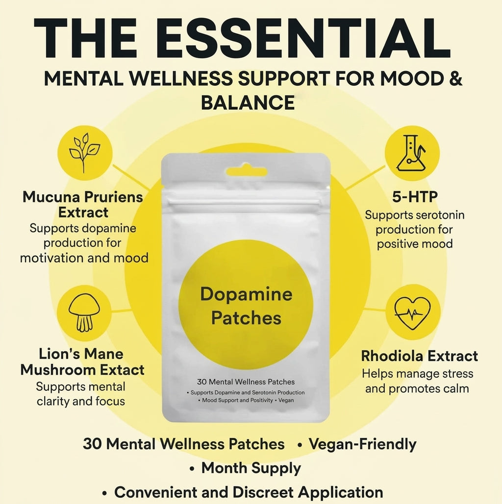 Uplift Patch — Daily Focus & Mood Wearable Patch