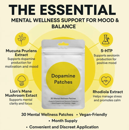 Uplift Patch — Daily Focus & Mood Wearable Patch